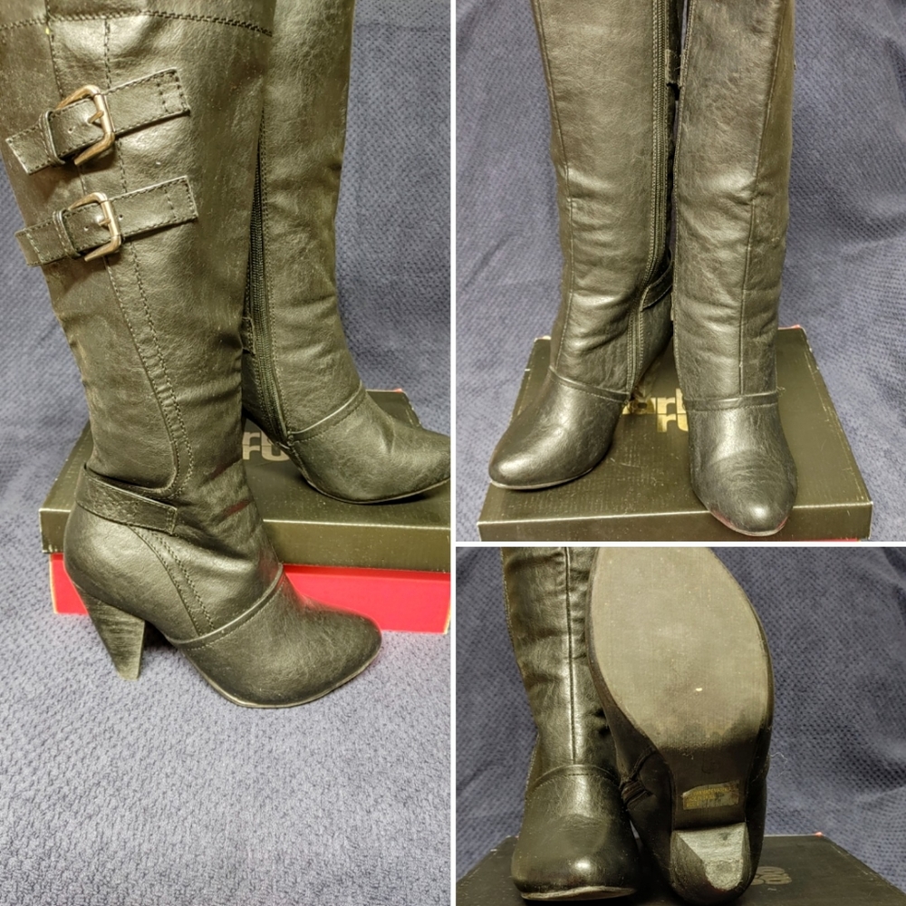 Black Heel Boots